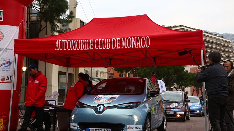 Elbilen Renault Zoe vinder Monte Carlo Rally
