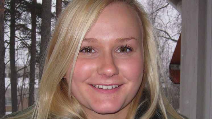 Anna Fredriksson, Falun, till final i "SM-för unga plåtslagare 2011"