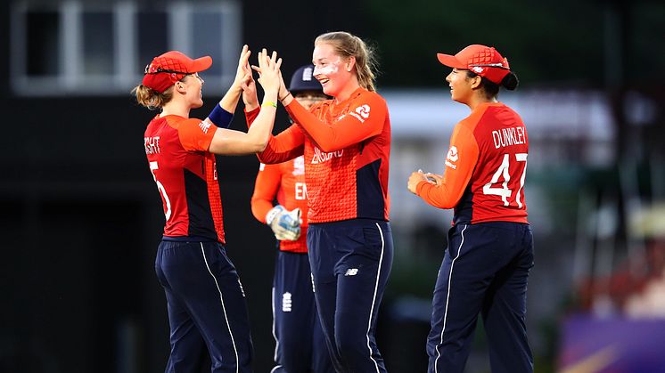 England won their second World T20 game. Photo: Getty Images
