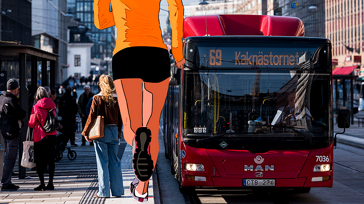 Demonstration och evenemang påverkar bussarna i innerstan