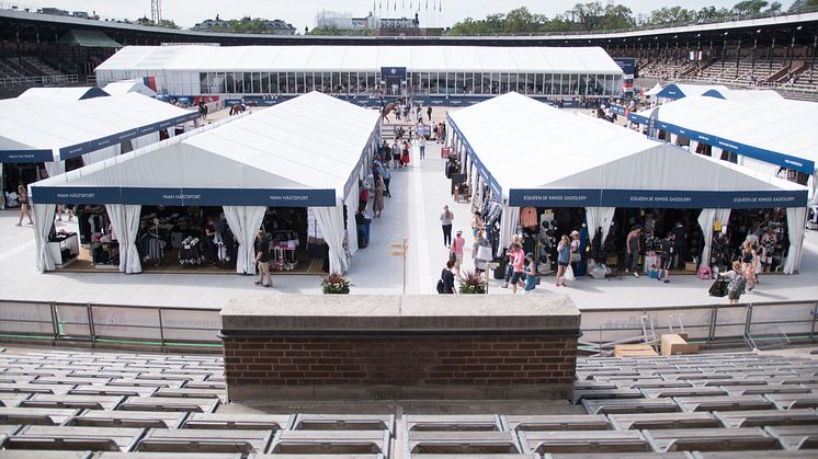 Storsatsning på hästsportmässan Shopping Village under LGCT Stockholm & SHW