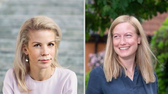 Anna König Jerlmyr (M) och Katarina Luhr (MP)