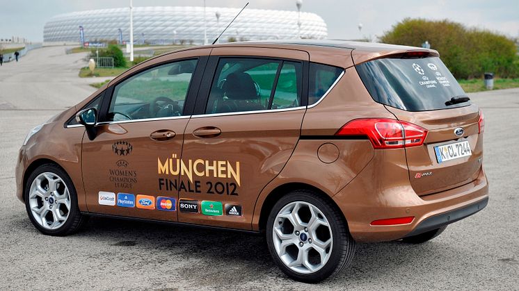 Ford ja B-MAX Mestareiden liigan loppuottelussa