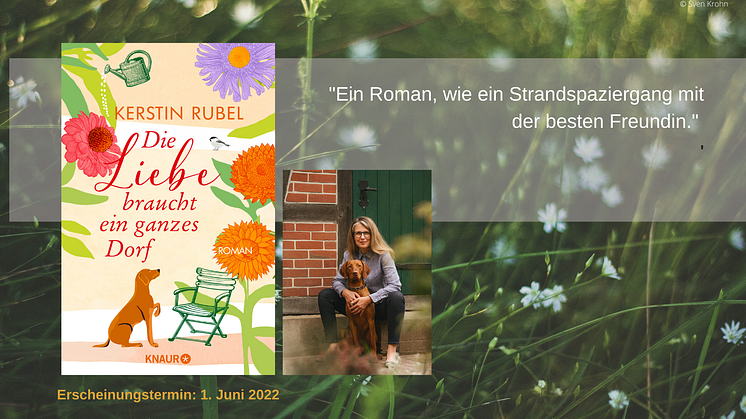 Sommer, Ostsee-Flair, Lebensträume und immer wieder die Liebe - Kerstin Rubel stellt ihren ersten Roman vor