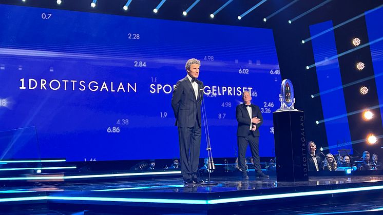 Otto Drakenberg får Sportspegelpriset för sitt arbete inom idrotten