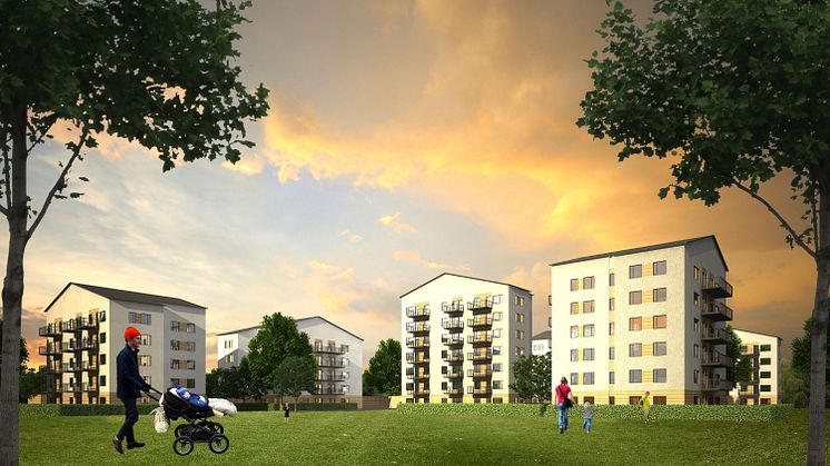 Klart med första husbyggaren på det nya bostadsområdet Nordanby Äng 