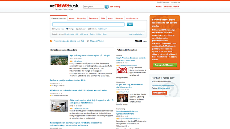 MyNewsdesk har fått nytt design!