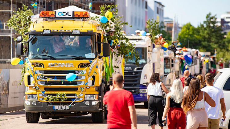 Helsingborgs stad stänger av området mellan Hälsovägen i norr och Kungstorget i söder helt för all biltrafik, förutom bussar och studentflak, onsdag 5 juni klockan 14.00–17.00.