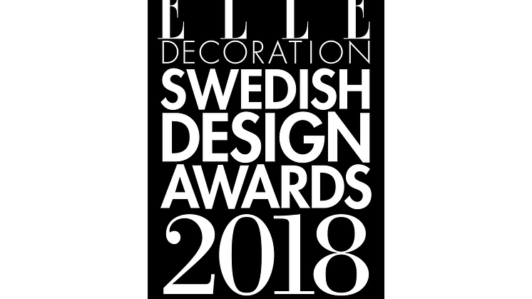 Årets vinnare av ELLE Decoration Swedish Design Awards 2018