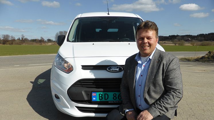 Ford begynner å se resultatene av den sterke varebilsatsingen.