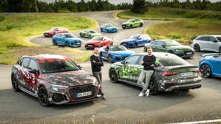Audi Sport produktportefølje - Sebastian Grams, Managing Director, og Rolf Michl, Head of Sales and Marketing