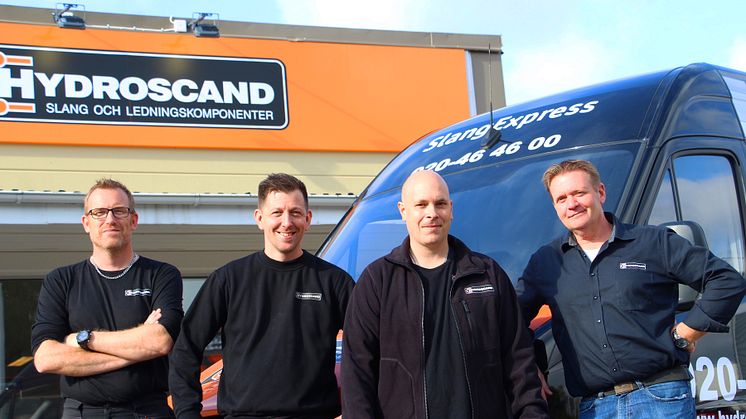 ​Hydroscand lanserar mobil slangservice i Kalmar