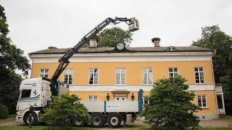 Pressinbjudan: ​Naturskyddsföreningen i Skånes Storkprojekt hälsar media välkomna till storkmärkning på hög höjd!