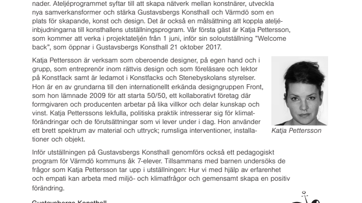 Gustavsbergs Konsthall lanserar AiR Gustavsberg – ett nytt residensprogram