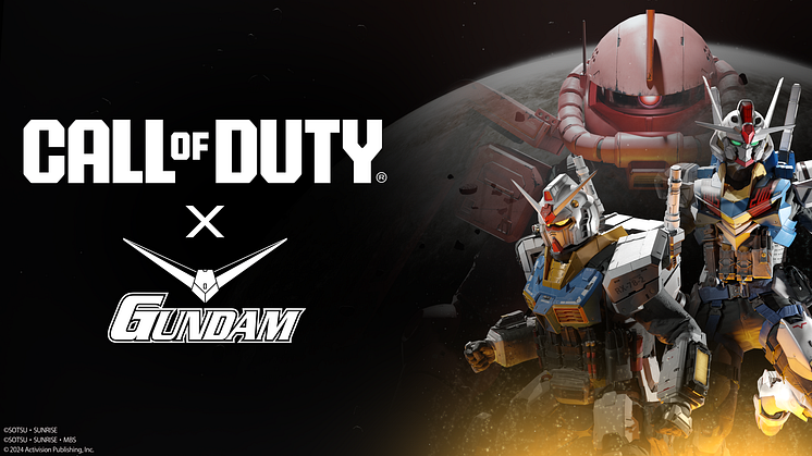 BATTLES COLLIDE AS MOBILE SUIT GUNDAM LEGENDS JOIN THE FRONT LINES OF CALL OF DUTY® THIS JUNE