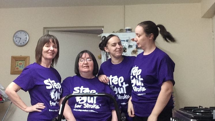 ​Survivors take a Step Out for Stroke in Birmingham