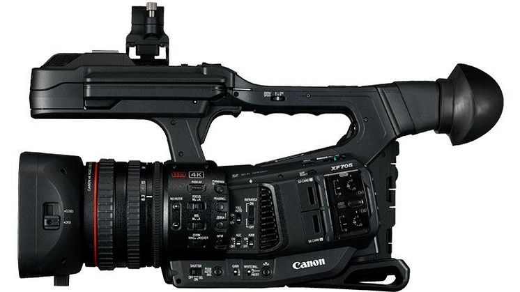 Canon enhances XF705 capabilities with free firmware update