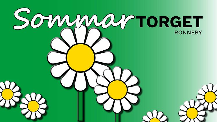 Under sommaren fylls Ronneby Torg med en mängd aktiviteter för barn och vuxna. SommarTorget - skönt häng i stadskärnan!