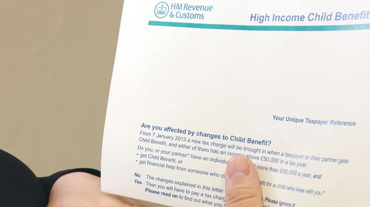 High Income Child Benefit Charge letters set to be delivered