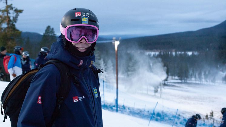 Albin Holmgren levererade i Idre Fjäll - karriärens första pallplats i världscupen