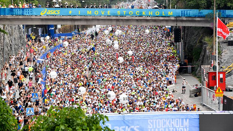 Mäktig start vid årets ASICS Stockholm Marathon