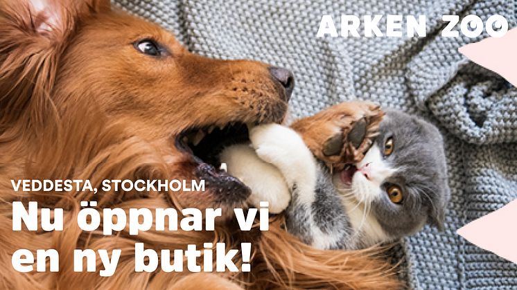 Arken Zoo öppnar ny butik i Veddesta, Stockholm