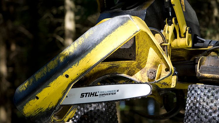 STIHL utvecklar och tillverkar sedan mer än 40 år tillbaka sina egna kedjor både för motorsåg men också för harvesterändamål.