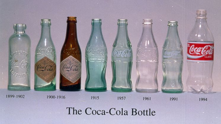Coca-Colan muotopullon kehitys