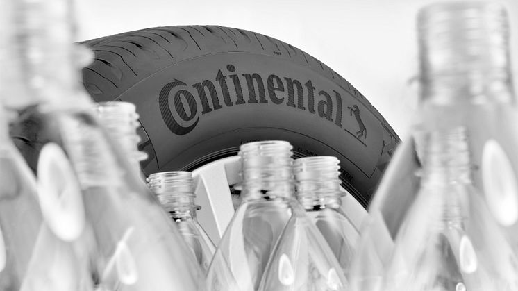 ContiRe.Tex technology from Continental uses recycled polyester from PET bottles