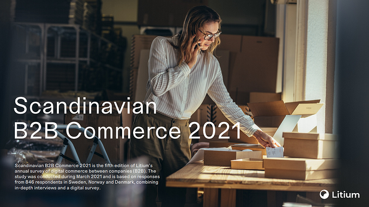 Litiums rapport – Scandinavian B2B Commerce 2021