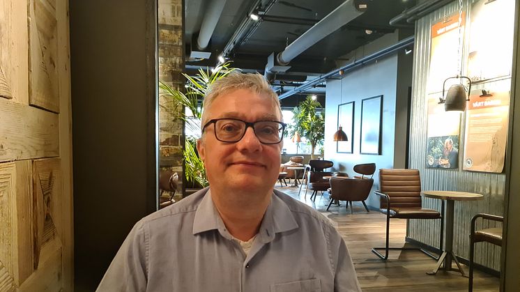 Thomas Edin från Stockholm hittade IT-utbildning i Övertorneå och vill nu gärna bosätta sig i Piteå