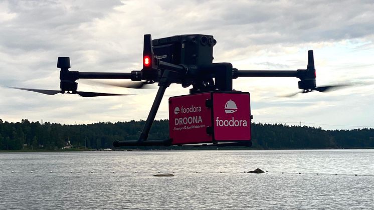 foodora och McDonald's i gemensamt innovationsprojekt - Droona är här