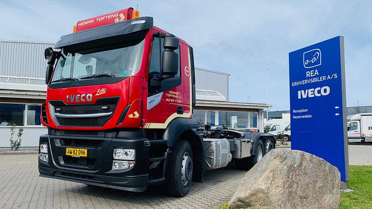 Ny Iveco Stralis hos Henrik Tofteng sætter komforten i højsædet