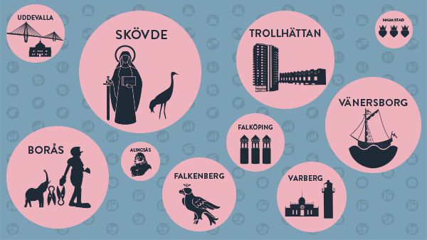 Tio västsvenska kommuner mäts i undersökningen.