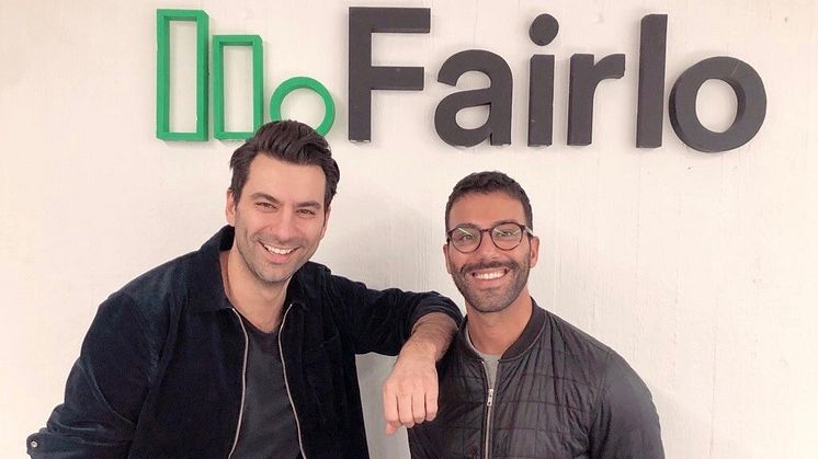 Jimmy och Shamon Hanna, grundare av fintechbolaget Fairlo