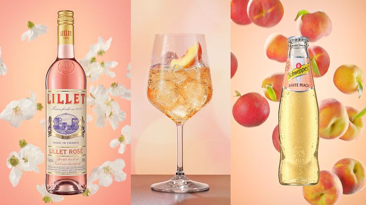 Lillet Rosé White Peach - der neue Lillet Rosé Hero-Drink