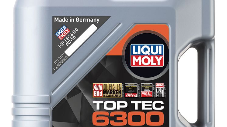 Nya Liqui Moly Top Tec 6300 0W-20 är en av de första oljorna att få Mercedes-klassificeringen 229.71.