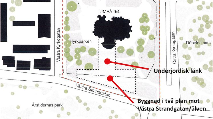 ​Påbörjat planarbete för församlingsgård vid stadskyrkan