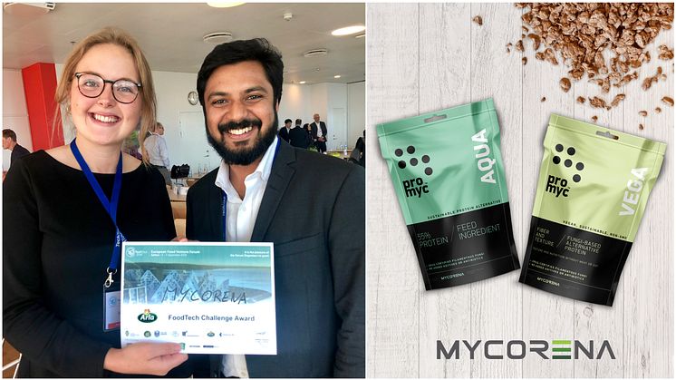On the picture: Ebba Fröling, Business operations and Ramkumar Nair, founder and CEO Photo credits: Kristina Wulff at Agro Business Park