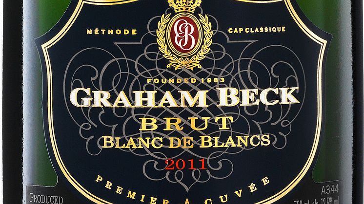 Graham Beck Blanc de Blanc Brut 2011 på Kungens födelsedagsmottagning