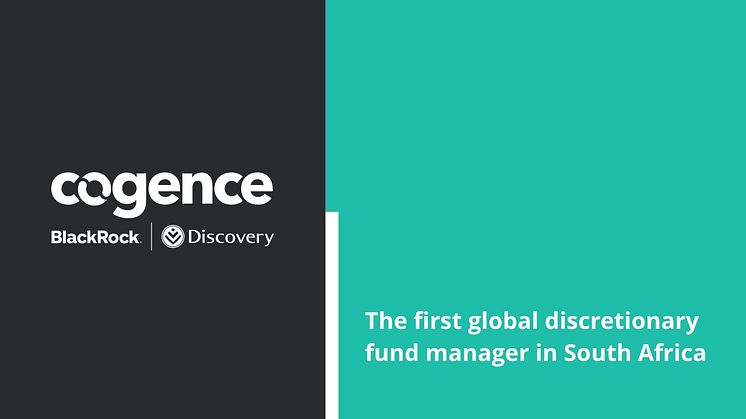 Cogence will bring asset allocation views from BlackRock, one of the world’s leading asset managers, together with personalised insights from Vitality