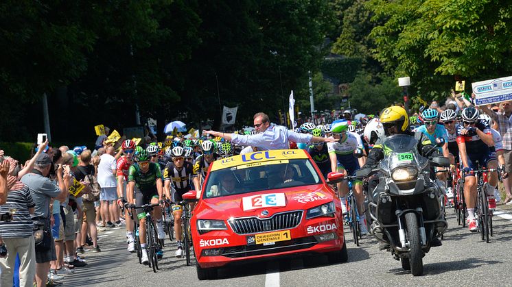 ŠKODA glæder sig til Tour de France-start i Danmark