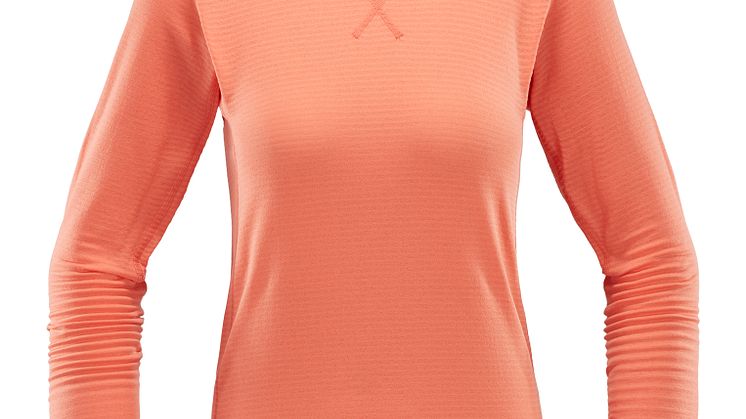 L.I.M MID ROUNDNECK WOMEN_coral-pink