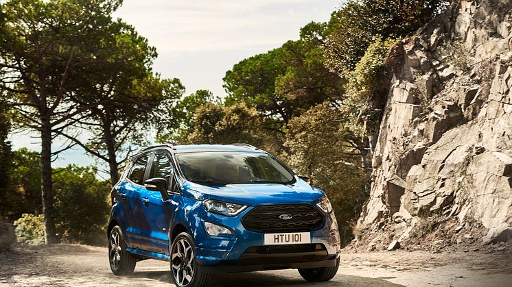 Oplev den dynamiske mini-SUV Ford EcoSport til åbent hus den 17.-18. marts