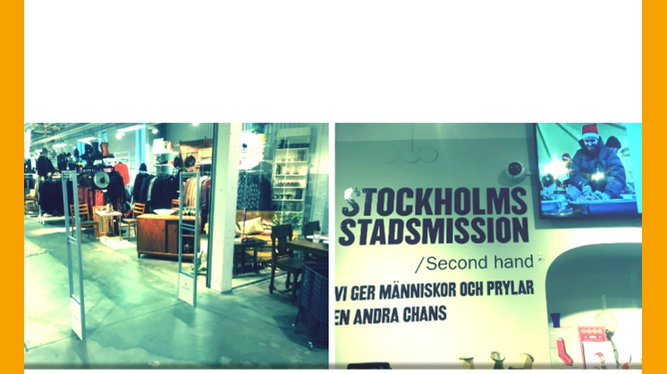 Gate Security har tecknat avtal med Stockholms Stadsmission Second hand