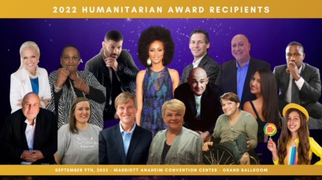 Award Recipient Collage Flyer 2022 Be Great! Humanitarian Awards