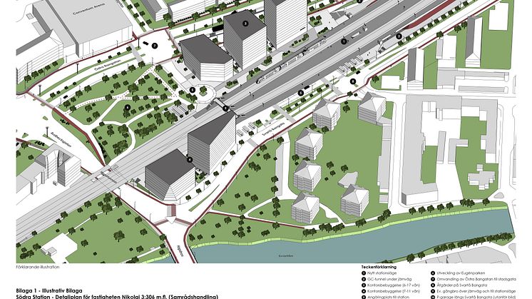 Detaljplanen för Örebro södra är ute på samråd 21 oktober–2 december.