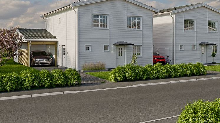 Myresjöhus bygger nya hus i Gammelstad, Luleå