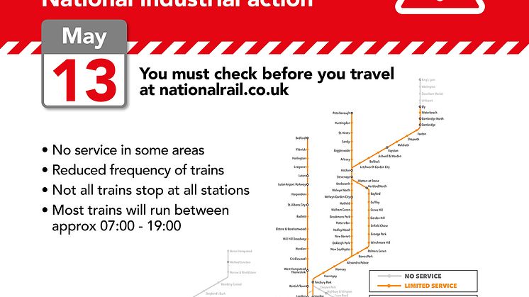 13 May 2022 GTR service map revised