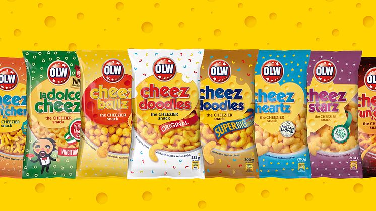 Fira ett original på söndag - cheez doodles day 